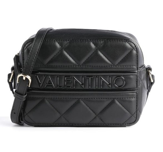 Valentino Ada Quilted Crossbody Bag Synthetic Black