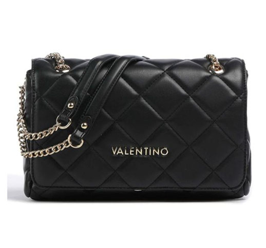 Valentino Bags Ocarina Shoulder Bag Black Satchel