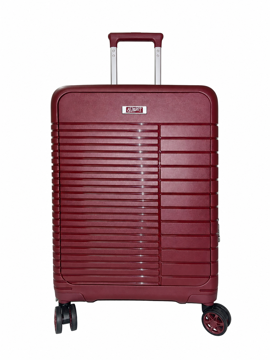 Summit PP2303T4 Hardsided Suitcase 60cm Burgundy