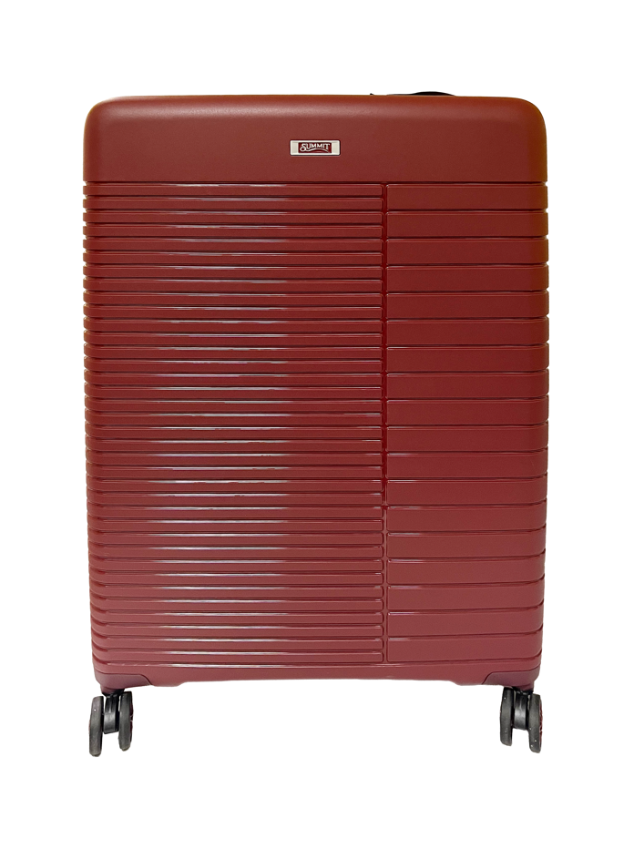Summit PP2303T4 Hardsided Suitcase 71cm Burgundy