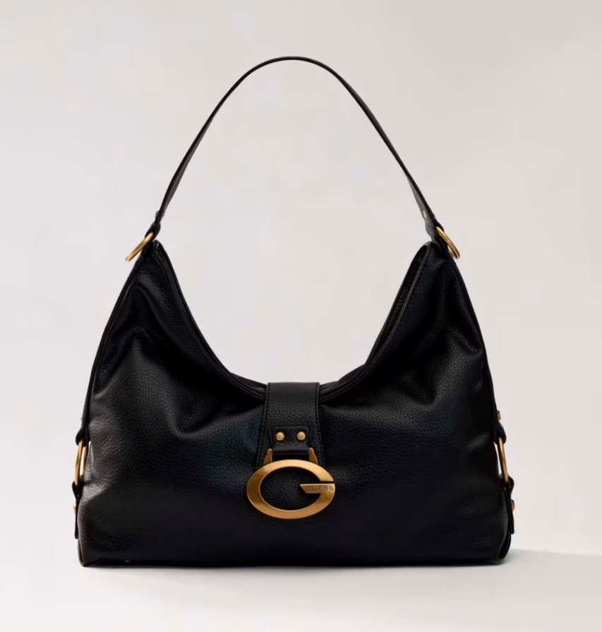Guess Camden Large Shoulder Bag Black