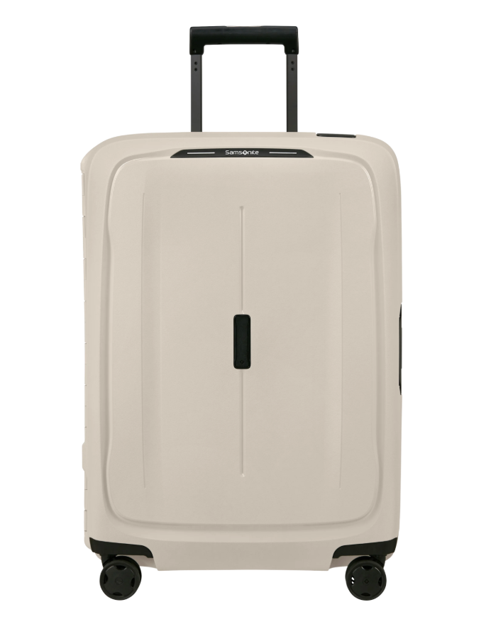 Samsonite Essens TSA Lock 4 Wheel Spinner Hardsided Suitcase 69cm - Sandstone