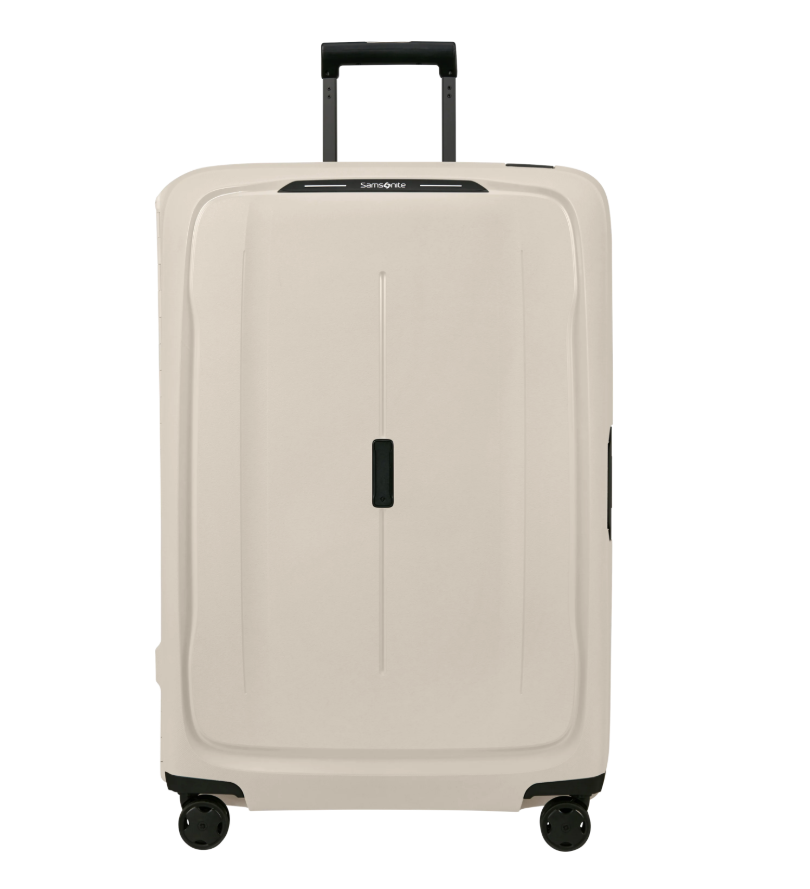Samsonite Essens TSA Lock 4 Wheel Spinner Hardsided Suitcase 81cm - Sandstone