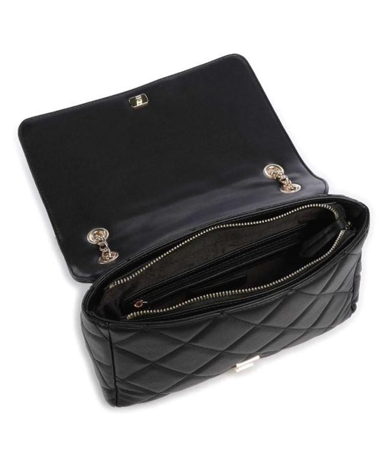 Valentino Bags Ocarina Shoulder Bag Black Satchel - Boros Bags