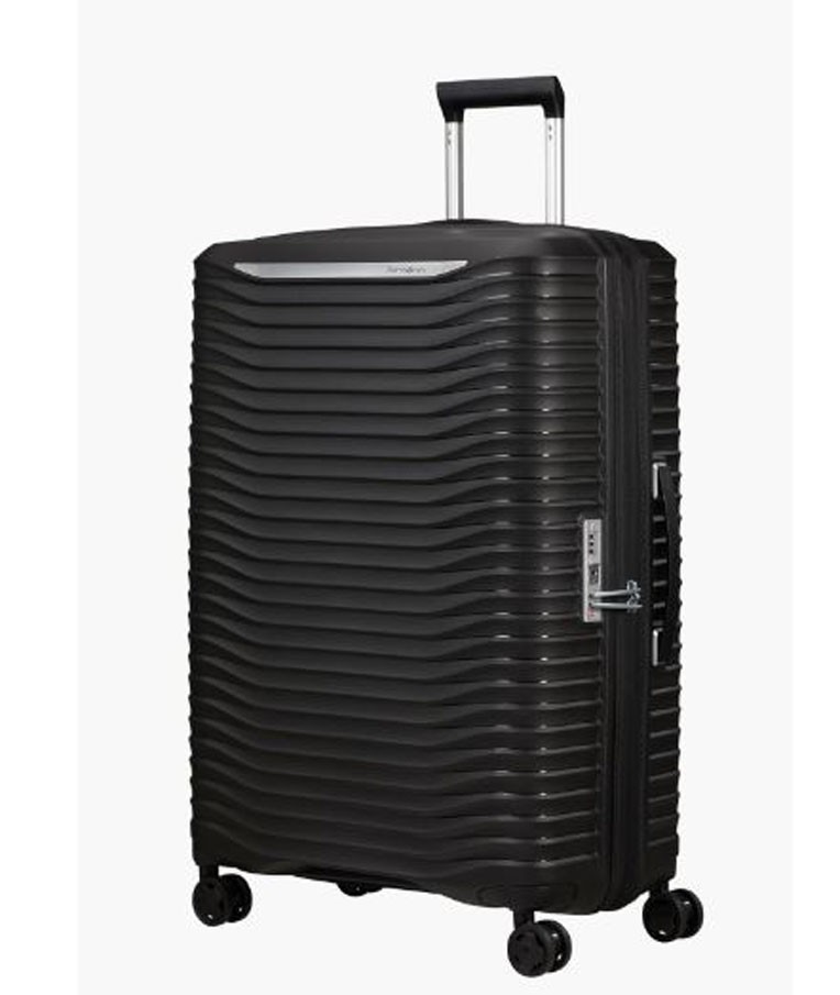 Upscape Suitcase Bags Large Boros Samsonite 75cm 4-Wheel Hardside Luggage, Expandable Black Off 10% -