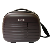 Summit PP2303T4 Hardsided Travel Case 35cm Chocolate Brown