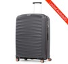 Sunwave Large Hard Shell Suitcase Charcoal Rock Sunwave Suitcase 79CM