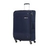 Samsonite 4 Wheels Spinner Large Softside Expandable Suitcase Navy, Samsonite Base Boost Luggage 78cm 10% Off